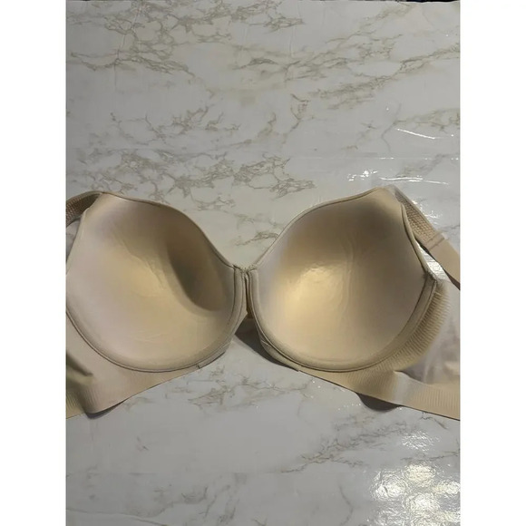 Cacique Lightly Lined Balconette Underwire Bra Size 42F Beige Neutral - Picture 5 of 5